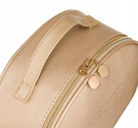 Damen Kosmetiktasche in Kofferform aus Öko-Leder – Peterson