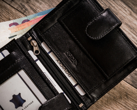 Klassische Herren Geldbörse für Karten – Rovicky