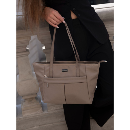 Geräumige City Shopper Tasche in A4-Größe – Peterson