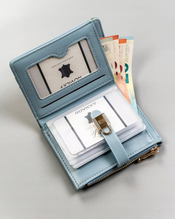 Geräumige, erweiterte Damen Geldbörse aus Öko-Leder – 4U Cavaldi