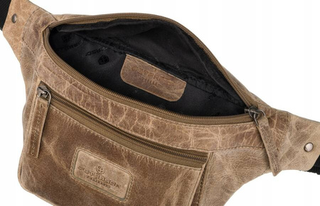 Herren Umhängetasche aus Echtleder – Peterson