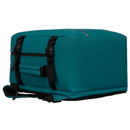 Türkiser Reiserucksack mit verstellbaren Schulterriemen – Peterson