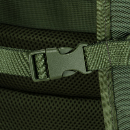 Grüner Reise-Rucksack mit Laptopfach und USB-Anschluss – Peterson