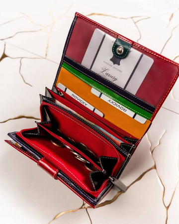 Große Damen Geldbörse aus Leder mit RFID Schutz – 4U Cavaldi