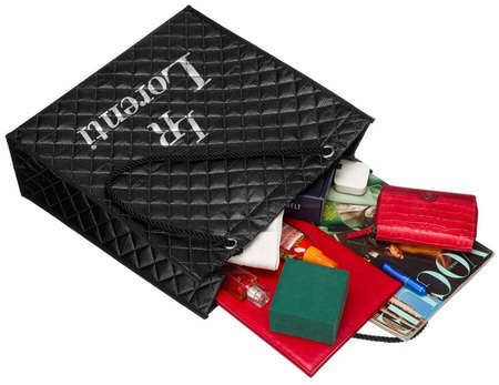 Große, gesteppte Damen Tasche aus Synthetikmaterial – Lorenti