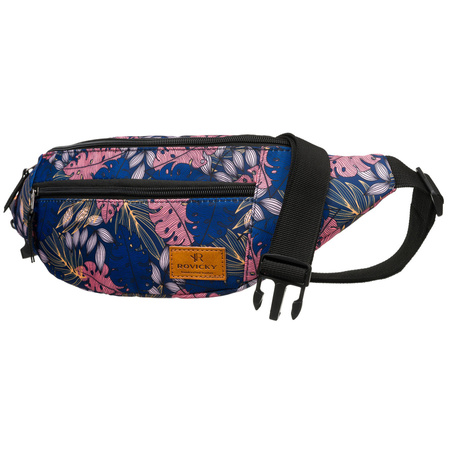 Damen Gürteltasche mit Blumenmuster – Rovicky