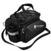 Schwarze Fahrradtasche für den Gepäckträger – Peterson