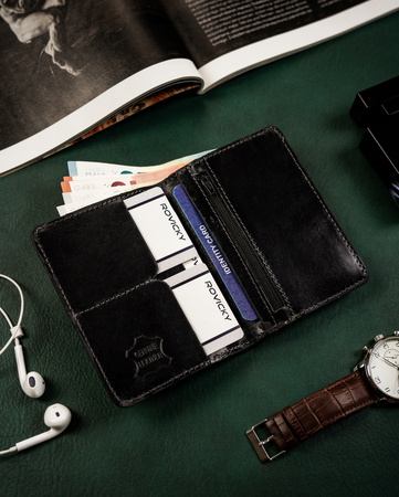 Dokumentenetui aus Echtleder