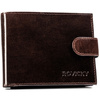 Große Herren Geldbörse aus Leder mit Druckknopfverschluss – Rovicky