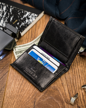 Herren Geldbörse aus echtem Leder – Always Wild®