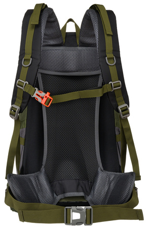 Grüner Adventure Rucksack mit Notfallpfeife – Peterson