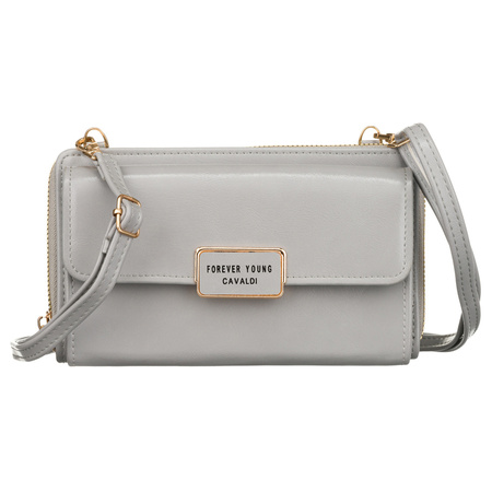 Mini Damen Umhängetasche mit Geldbörsenfunktion und abnehmbarem Riemen – 4U Cavaldi