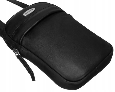 Kleine Damen Gürteltasche aus echtem Leder – Rovicky