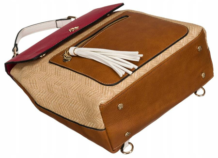 Eleganter Damen Rucksack aus Öko-Leder – LuluCastagnette