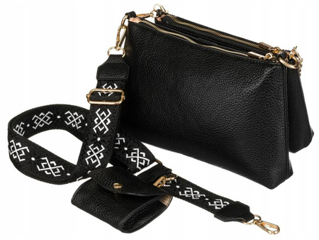 Zweiteilige Damen Umhängetasche mit Geldbörse – Rovicky