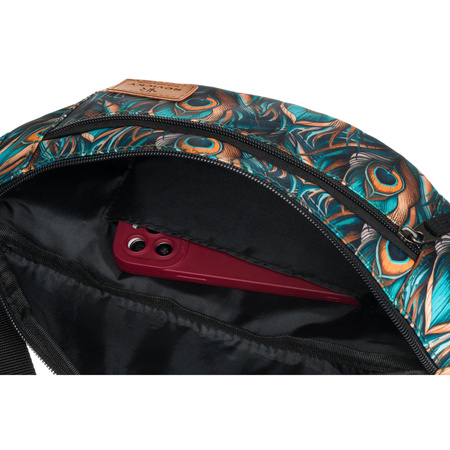 Geblümte Damen Gürteltasche aus Polyester mit verstellbarem Gurt – Rovicky