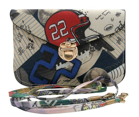 Gemusterte Mini Umhängetasche – Cavaldi