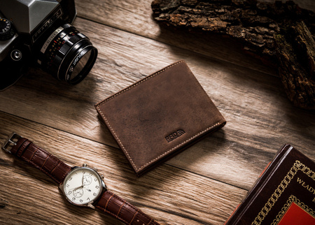 Marken Herren Geldbörse aus echtem Leder – Peterson