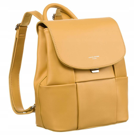 Klassischer Damen Rucksack aus Öko-Leder – David Jones