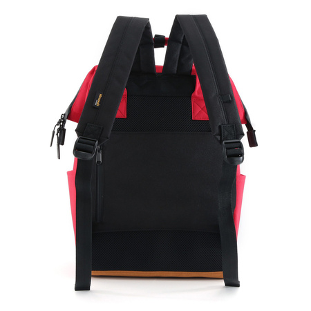 Roter Damen Stadtrucksack mit USB-Anschluss – Himawari