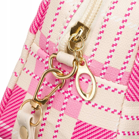 Reise-Kosmetiktasche für Damen im Karomuster – Rovicky