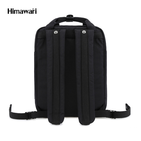 Großer Stadtrucksack für 14'' Laptop schwarz - Himawari