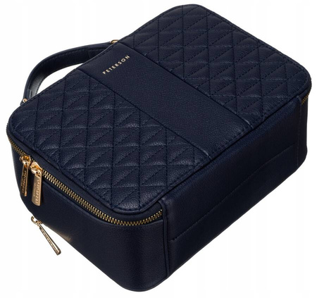 Kleine elegante Damen Umhängetasche aus Öko-Leder – Peterson