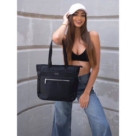 Damentasche für A4 in Schwarz – Peterson