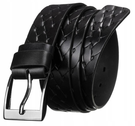 Klassischer Herren Gürtel aus Leder mit Metallschnalle – Peterson