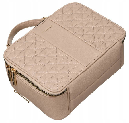 Kleine elegante Damen Umhängetasche aus Öko-Leder – Peterson