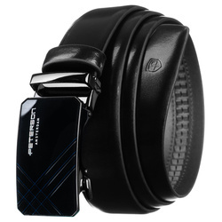 Peterson Herren-Gürtel aus Naturleder mit automatischer Schnalle