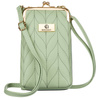Mini Damen Handtasche in Grün mit abnehmbarem und verstellbarem Gurt – Rovicky