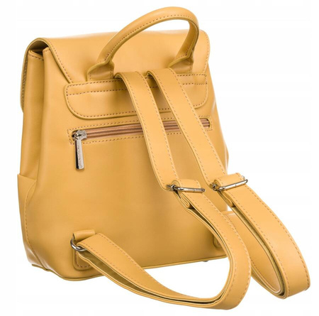 Klassischer Damen Rucksack aus Öko-Leder – David Jones