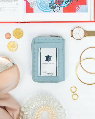 Damen Geldbörse hochformat aus echtem Leder – Rovicky