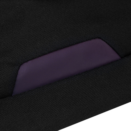 Sportliche Polyester-Bauchtasche in Schwarz - Peterson