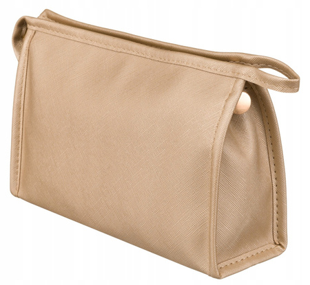 Kompakte Damen Kosmetiktasche aus Öko-Leder – Peterson