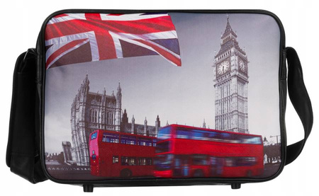 Geräumige, jugendliche Umhängetasche mit breitem Gurt – Loren