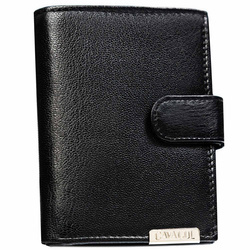 Herren Geldbörse aus Leder im klassischen Stil mit RFID – Cavaldi