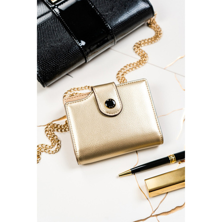 Elegante Damen Geldbörse aus Öko-Leder mit zwei Fächern – Peterson