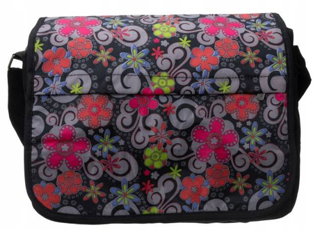 Jugendliche Umhängetasche aus Polyester mit breitem, verstellbarem Gurt – Loren