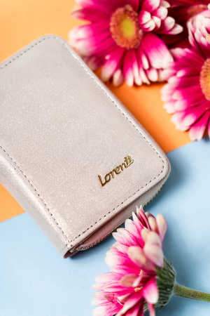 Kleine Damen Geldbörse aus Leder – Lorenti