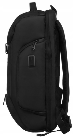 Geräumiger Laptop-Rucksack mit USB-Anschluss – Peterson