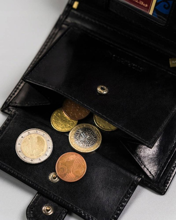 Große Herren Geldbörse mit Druckknopfverschluss – Peterson