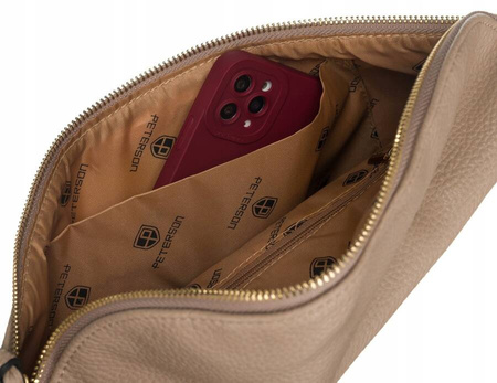 Große Damen Gürteltasche aus Öko-Leder – Peterson