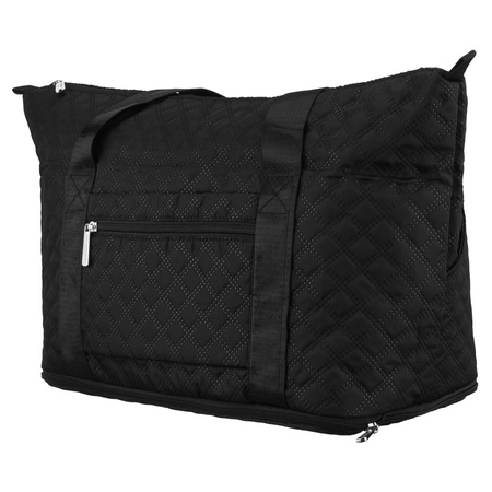 Schwarze, trainingstasche aus Polyester, mit einem Fach - Peterson