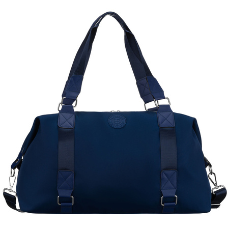 Sportliche Trainingstasche aus Polyester in Navyblau, mit einem Fach – Peterson