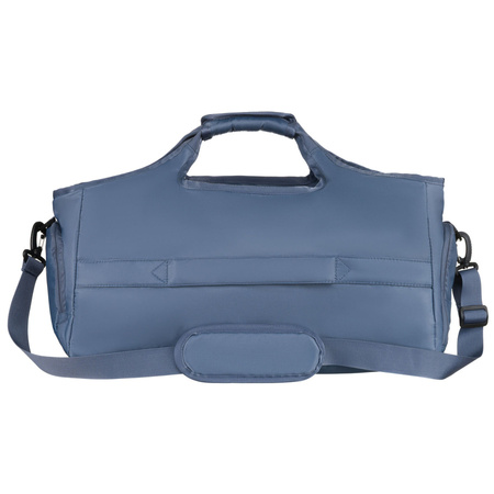 Blaue Wochenend-Reisetasche mit Kofferhalterung – Peterson