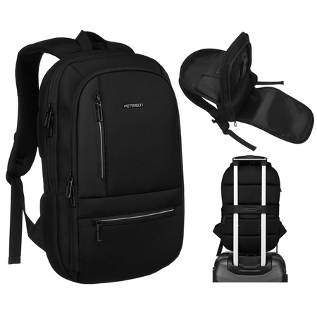 Geräumiger Reiserucksack mit Koffergurt – Peterson
