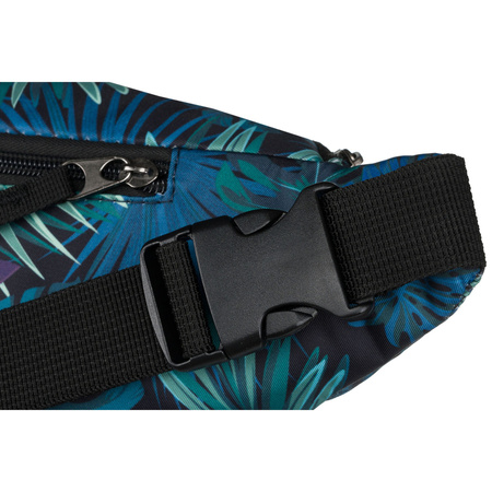 Damen Gürteltasche aus Polyester mit modischem Pflanzenmuster und verstellbarem Gurt – Rovicky