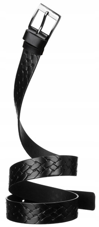 Klassischer Herren Gürtel aus Leder mit Metallschnalle – Peterson